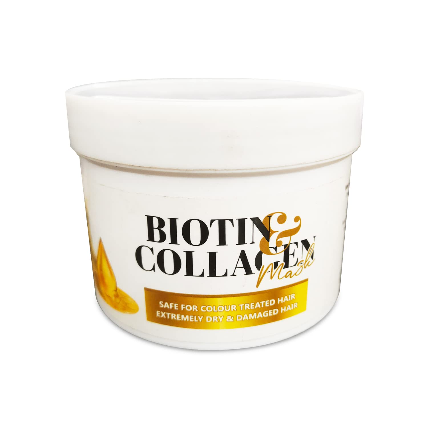 Keratine Professional ? Biotin & Collagen Hair Mask ? 500ml & Strengthens & Revitalizes Hair & Ideal for Weak and Thinning Hair