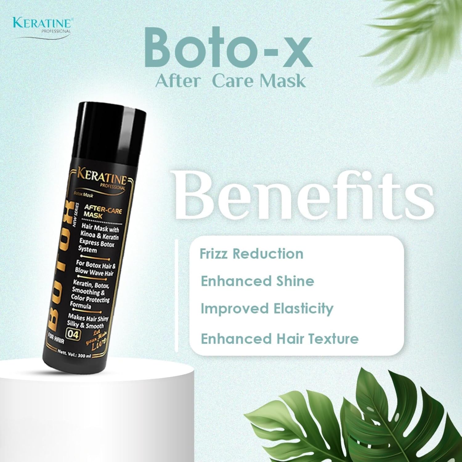 Keratine Professional Botox Mask - With Repair & Hydrate (300ML)