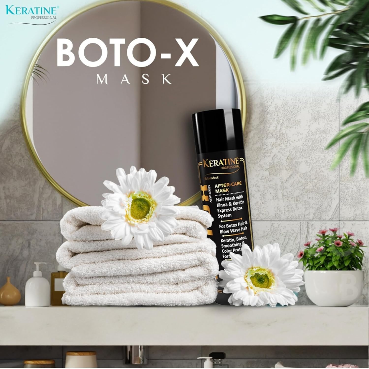 Keratine Professional Botox Mask - With Repair & Hydrate (300ML)