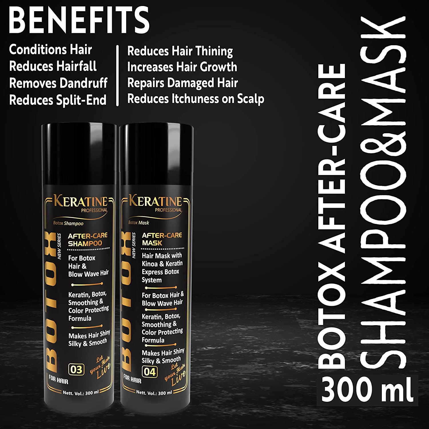 Botox After - With 9 essential proteins like Argon
