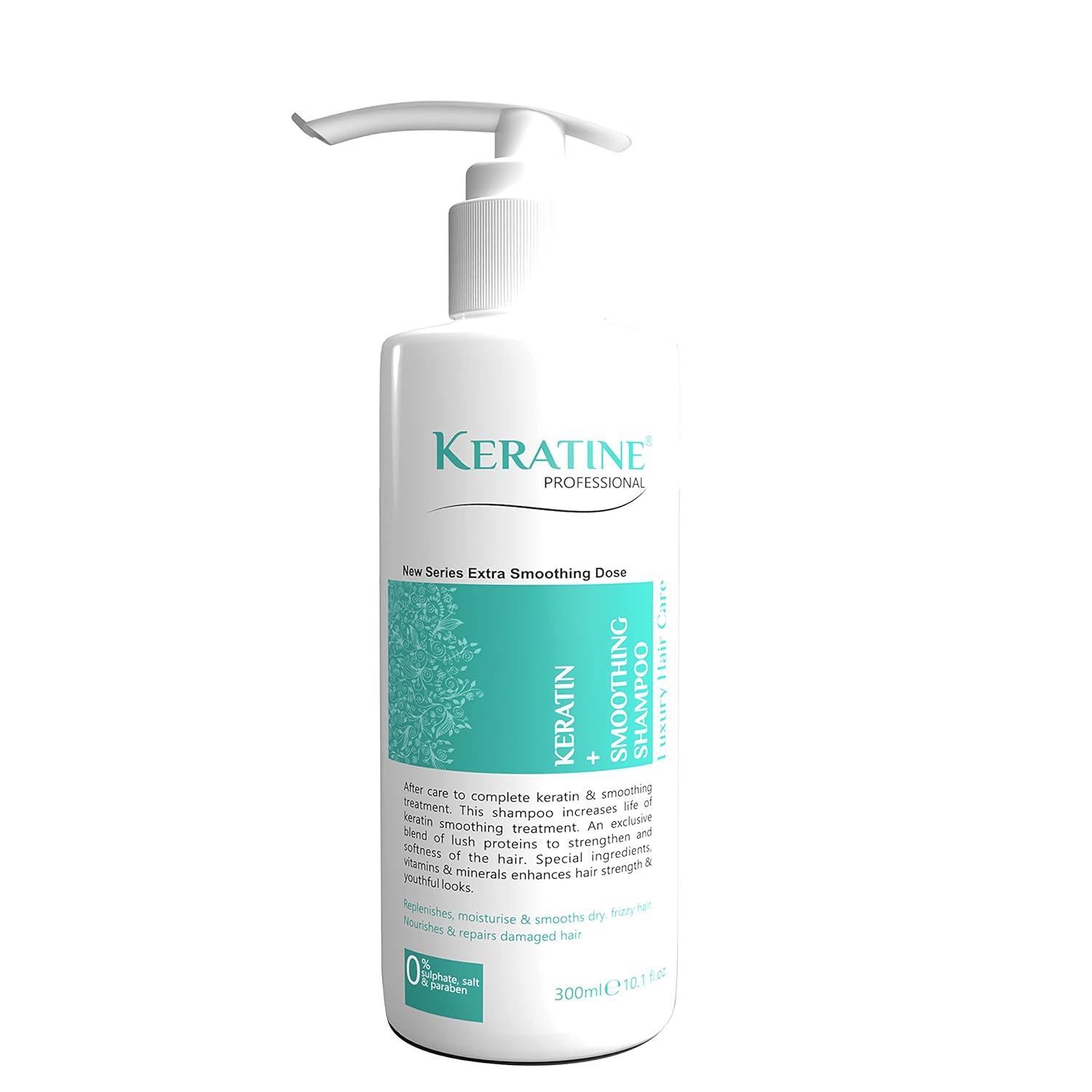 Keratin Professional Sulphate-Free Shampoo ? For All Hair Types (300ml)