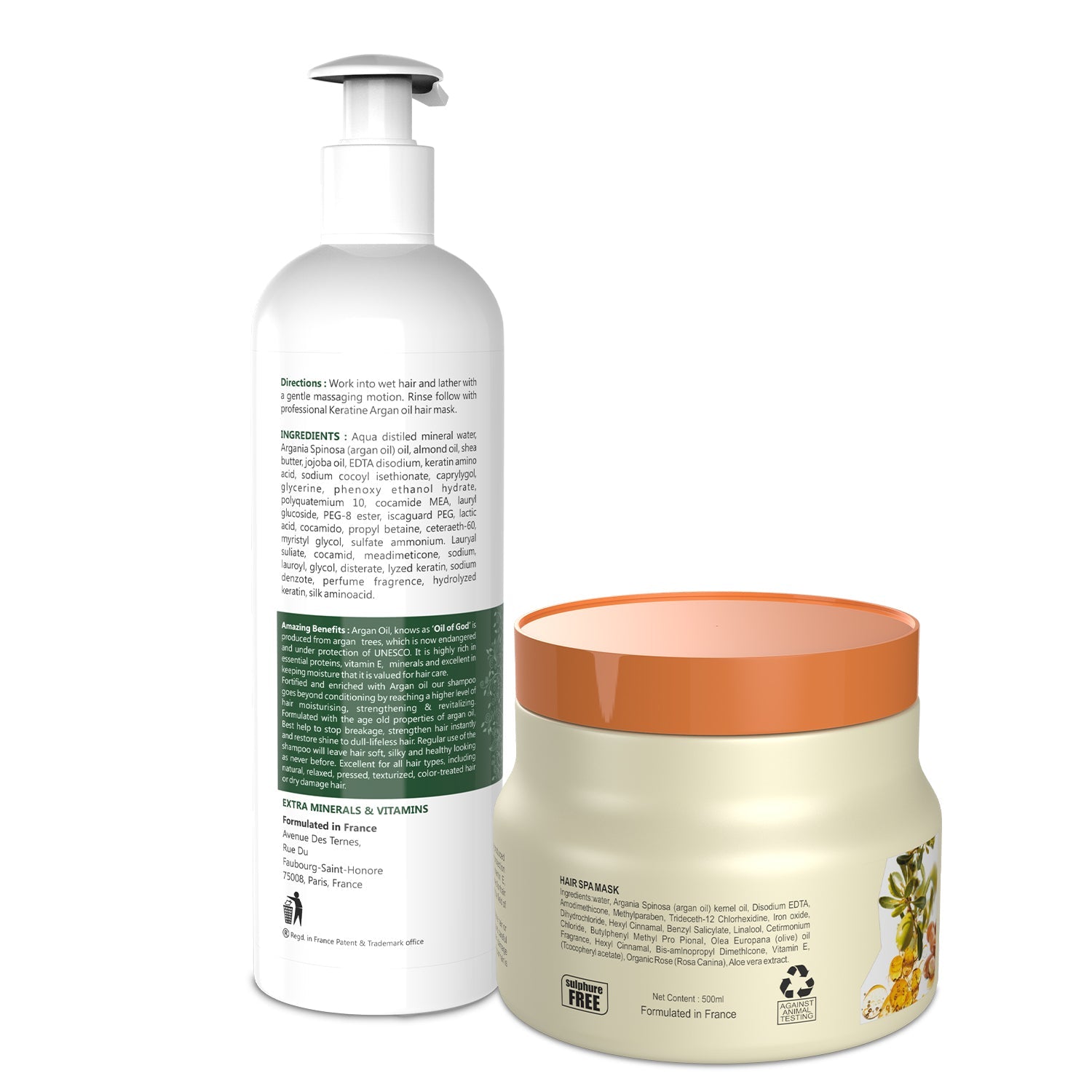 Keratine Professional Argan Oil Sulphate - Nourishing Formula