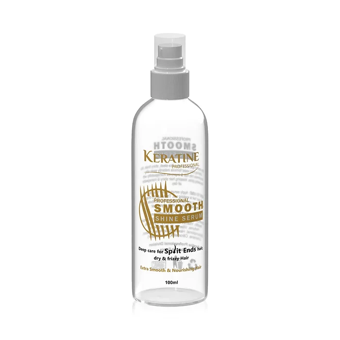 Professional Smooth Shine Serum - With Keratin & Vitamin E (100ml)