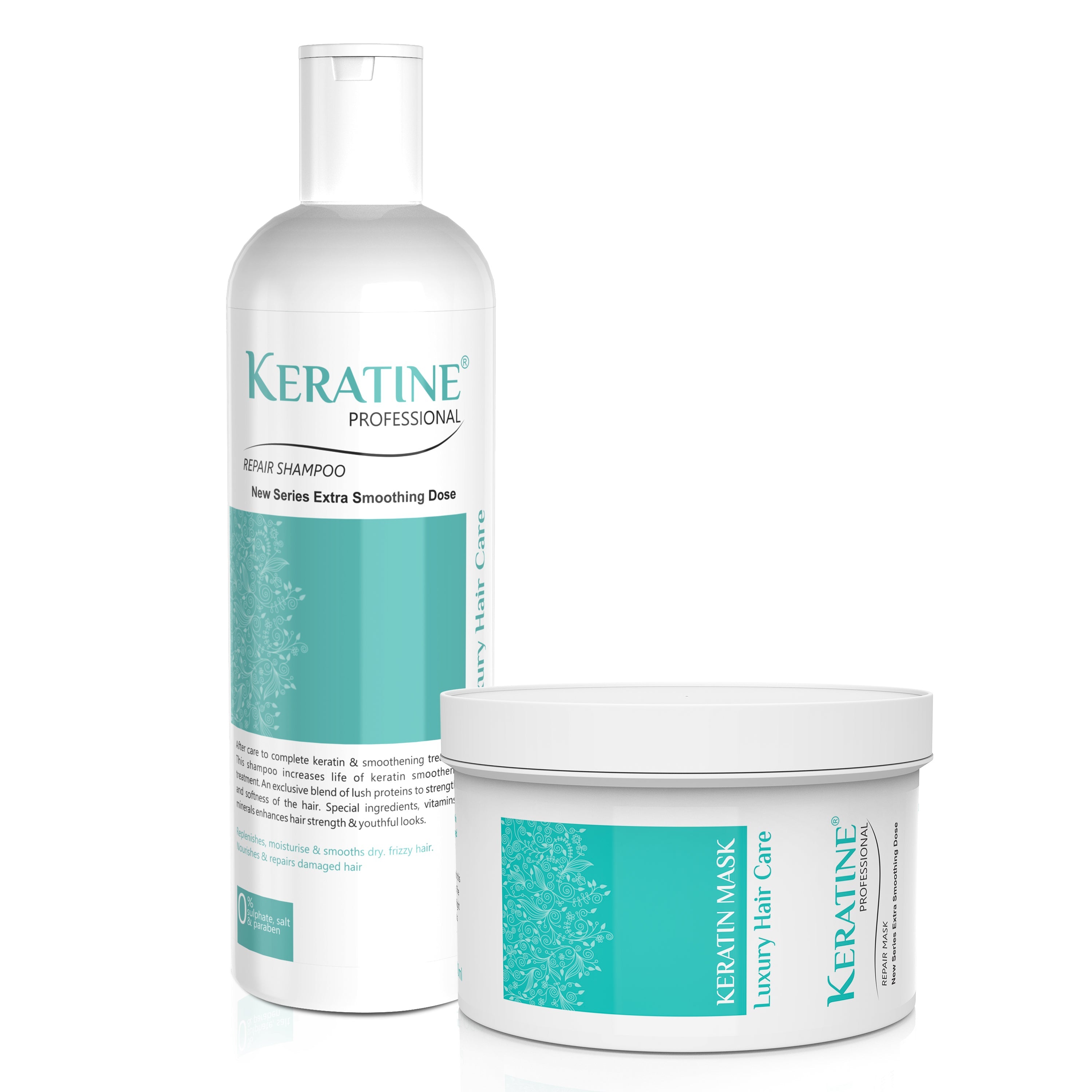 Keratine Professional Shampoo - With Smoothening (For Weak hair)-500ml