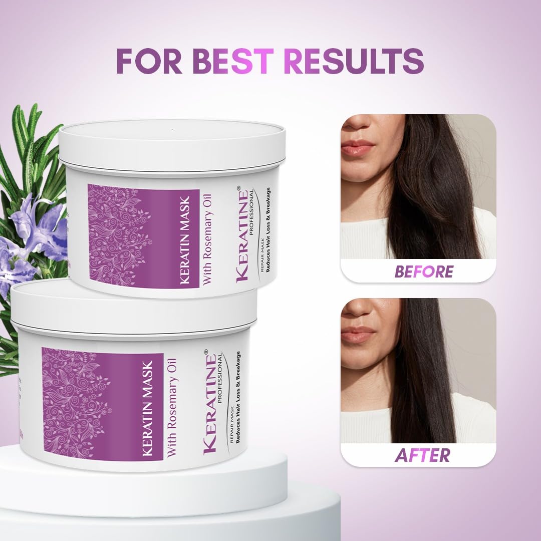 Keratine Professional Sulphate - With Smooth & Nourish (500ml)