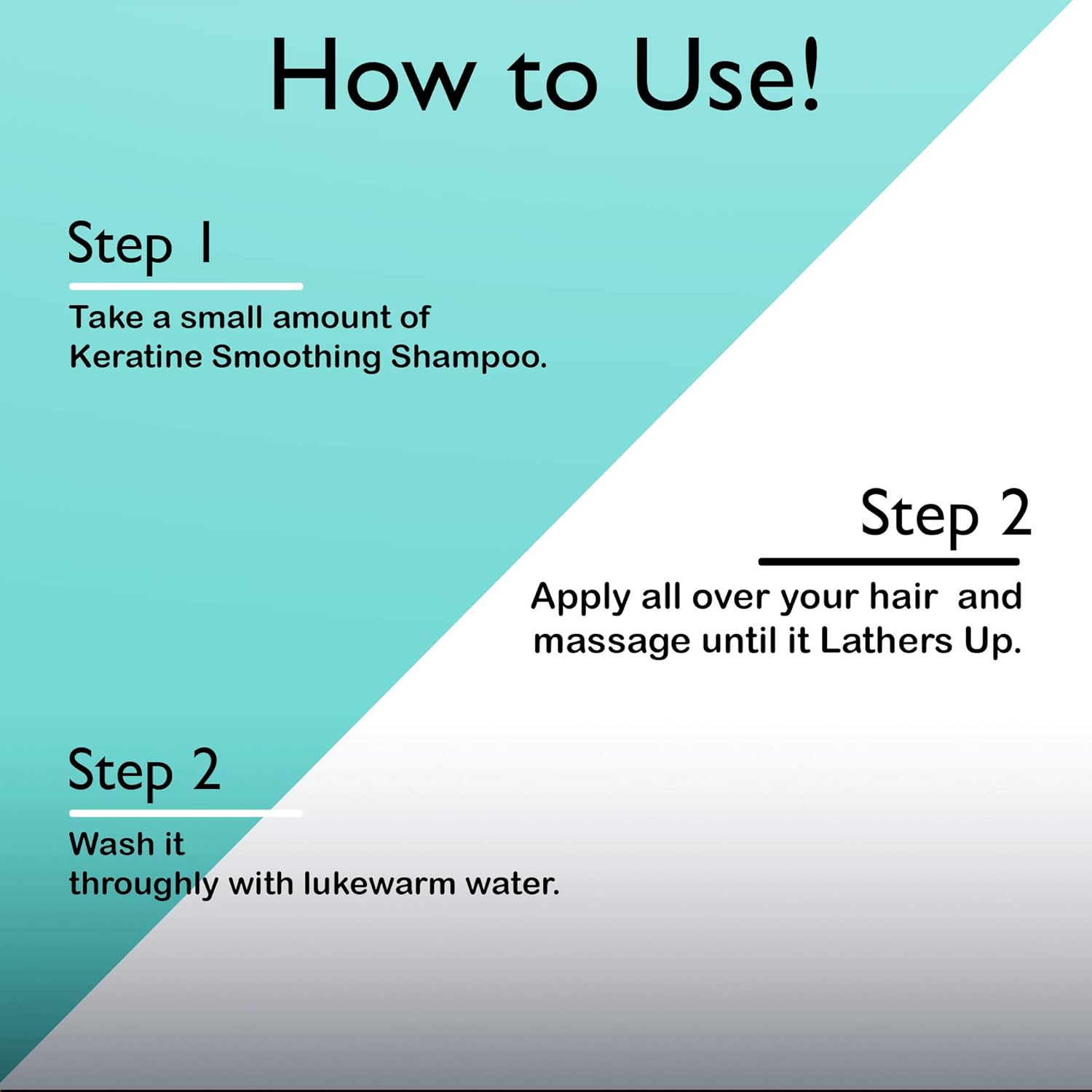 Keratine Professional Shampoo, Hair Mask 500ml Each & Florish Serum (50ml) - Nourishing Formula