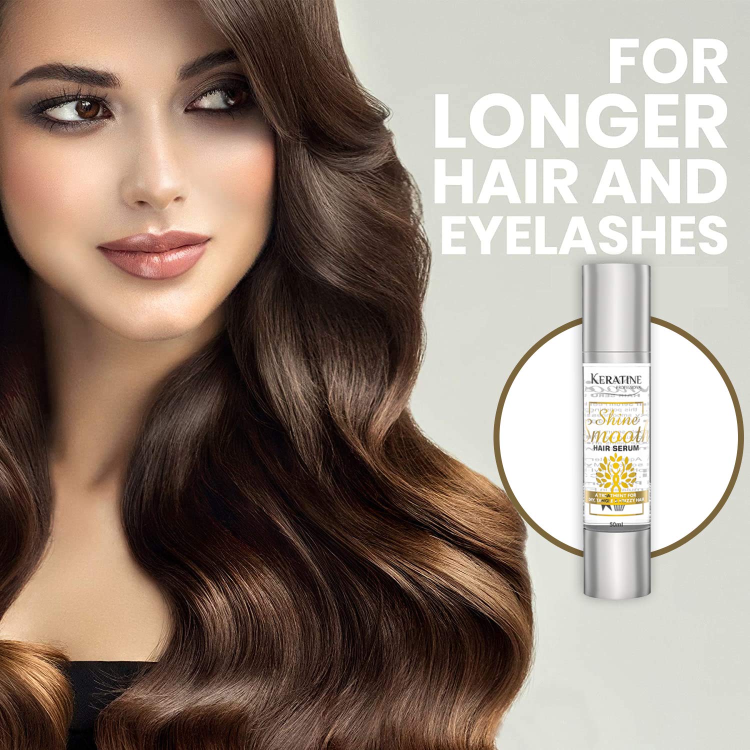 Professional Smooth Shine Serum White (50ml) - Nourishing Formula