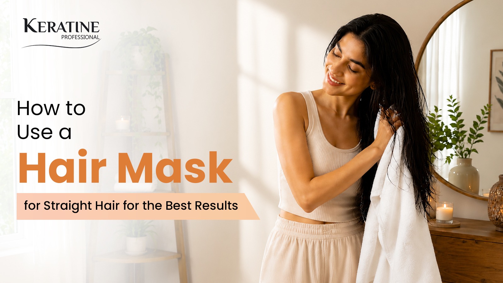 How to Use a Hair Mask for Straight Hair for the Best Results