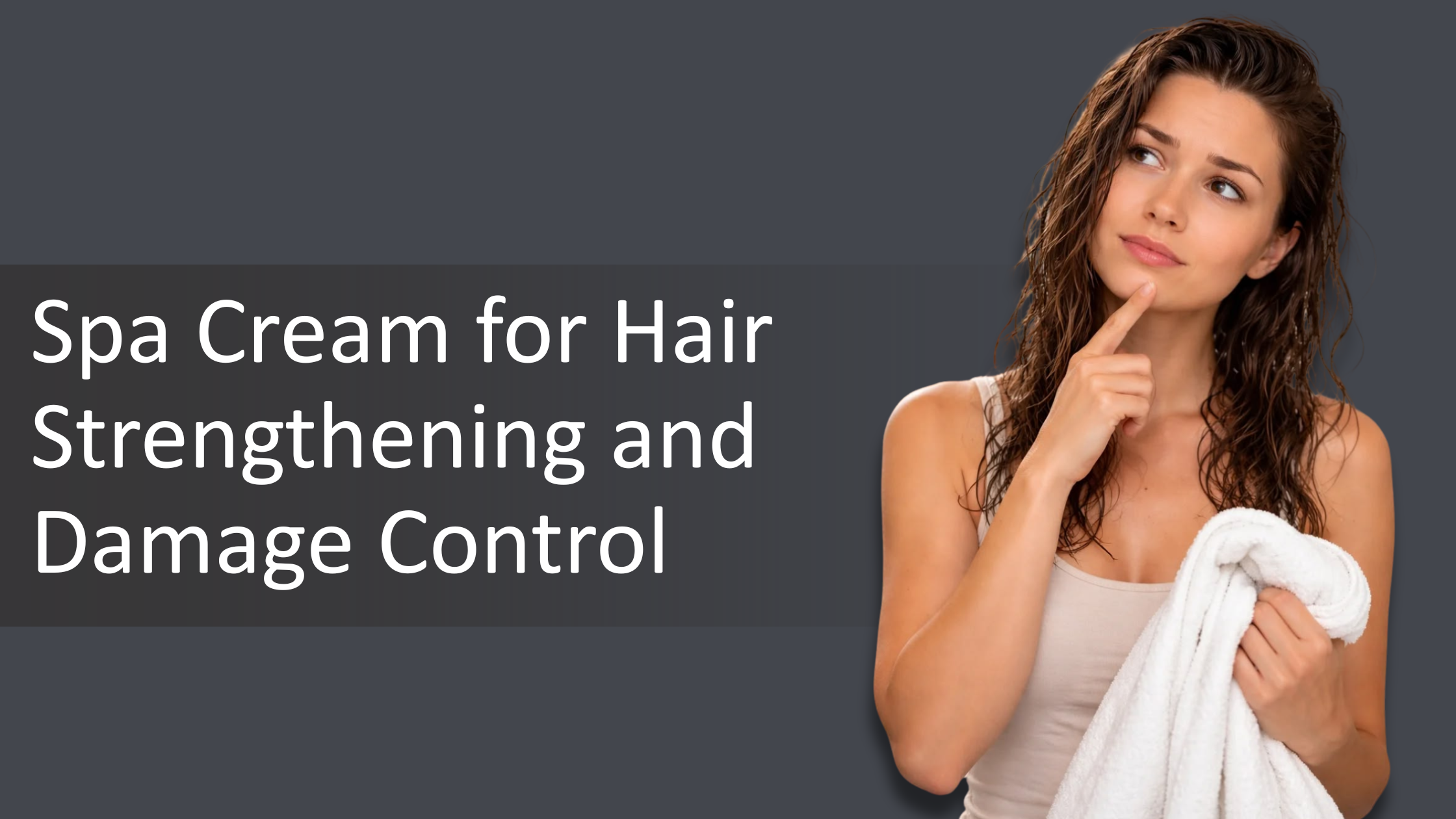 Spa Cream for Hair Strengthening and Damage Control