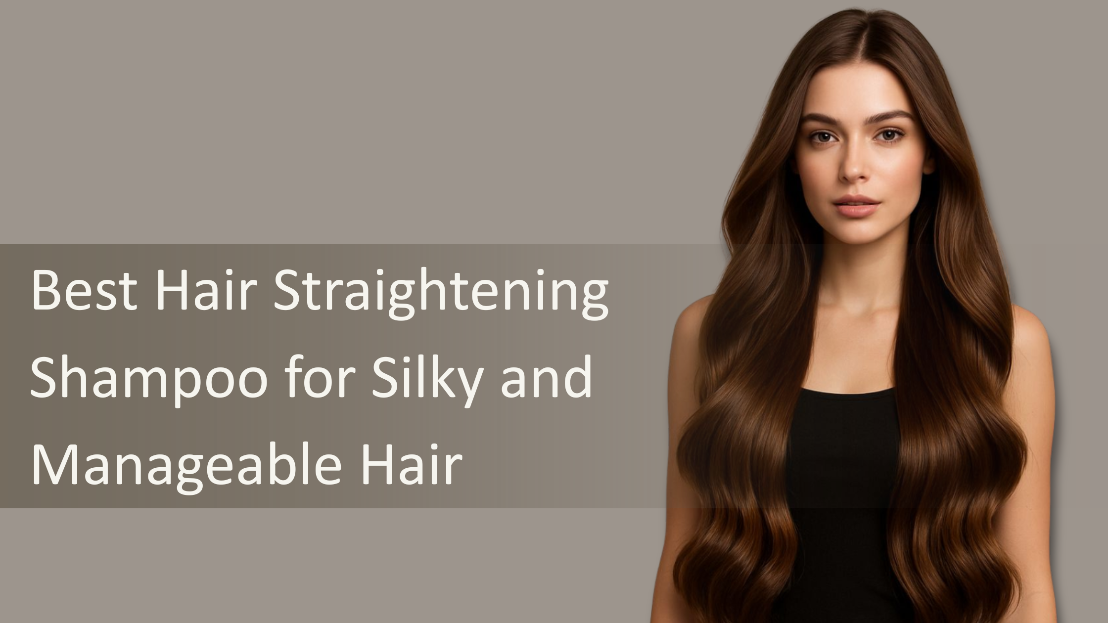 Best Hair Straightening Shampoo for Silky and Manageable Hair